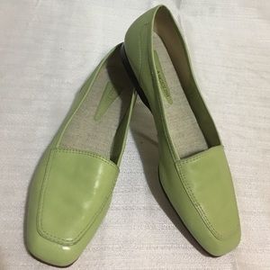 Enzo Angiolini Liberty Pastel Green Loafers
